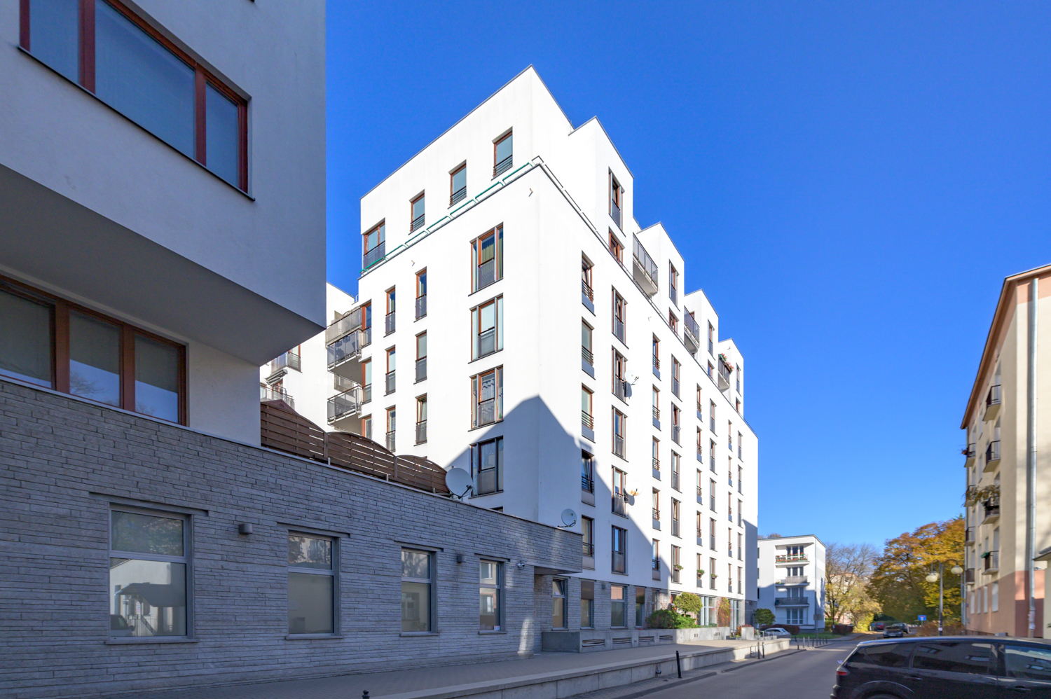 Zdjęcie architektury budynku Budynek mieszkalno-usługowy